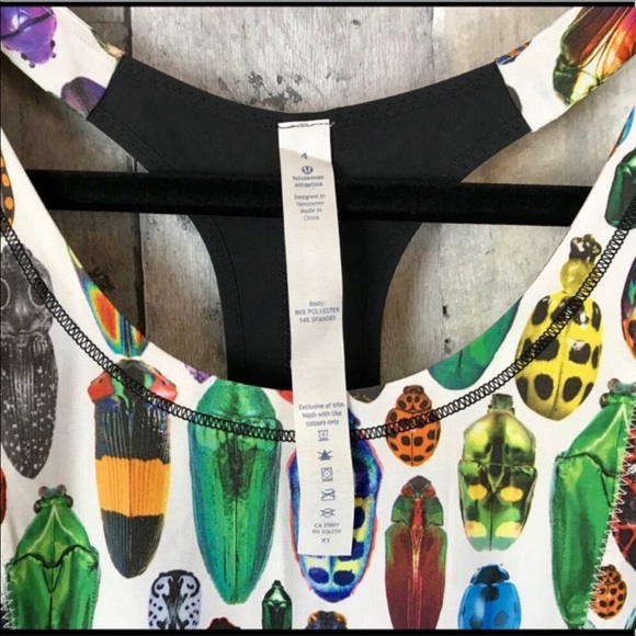 Lululemon 2015 Seaweeze Bugs Lightened Up Singlet - Picture 4 of 8